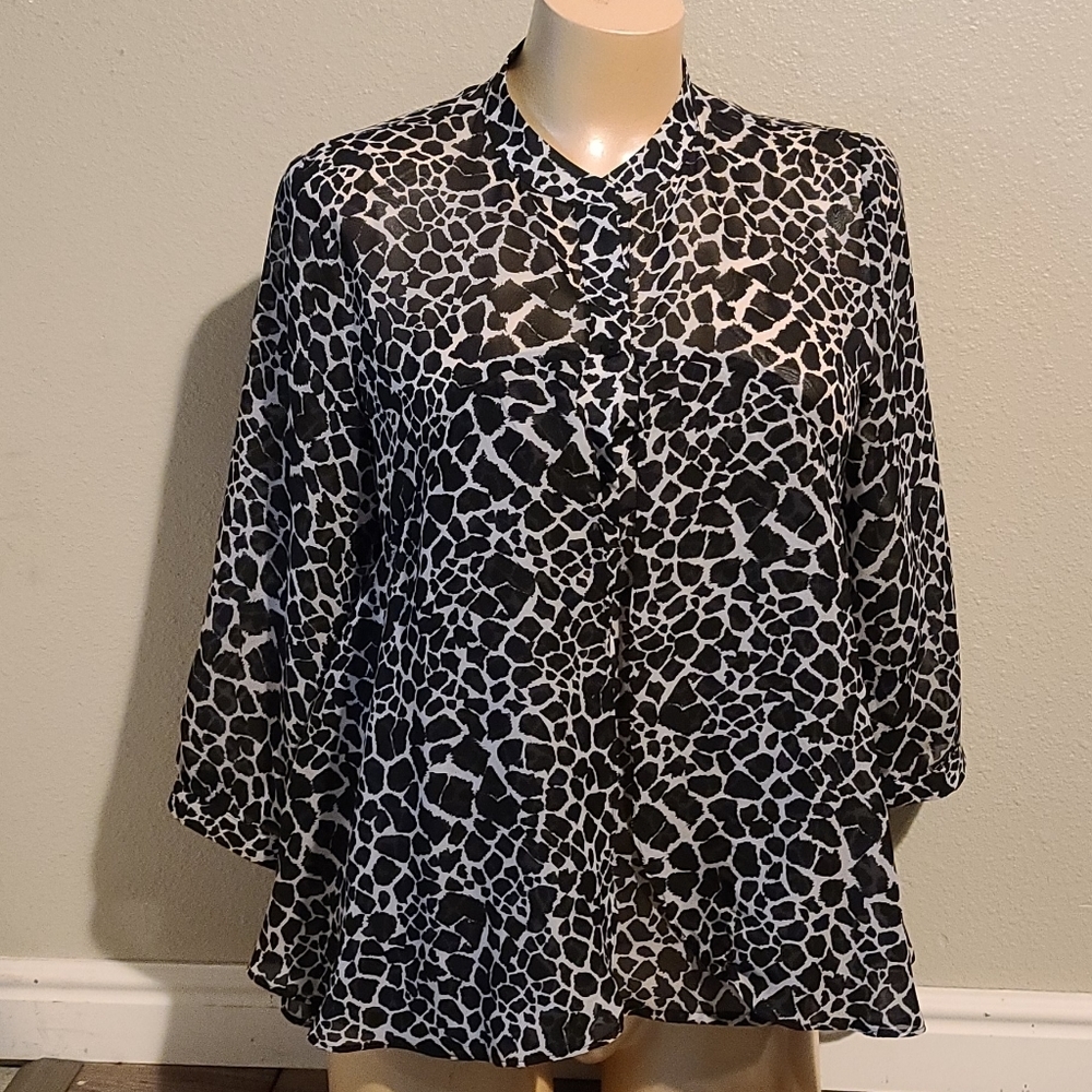 Chicos long sleeve blouse